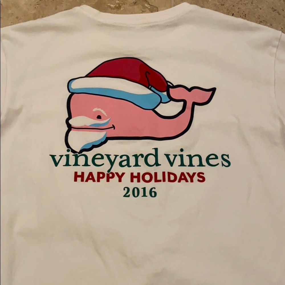 VINEYARD VINES HOLIDAY LONG SLEEVE T